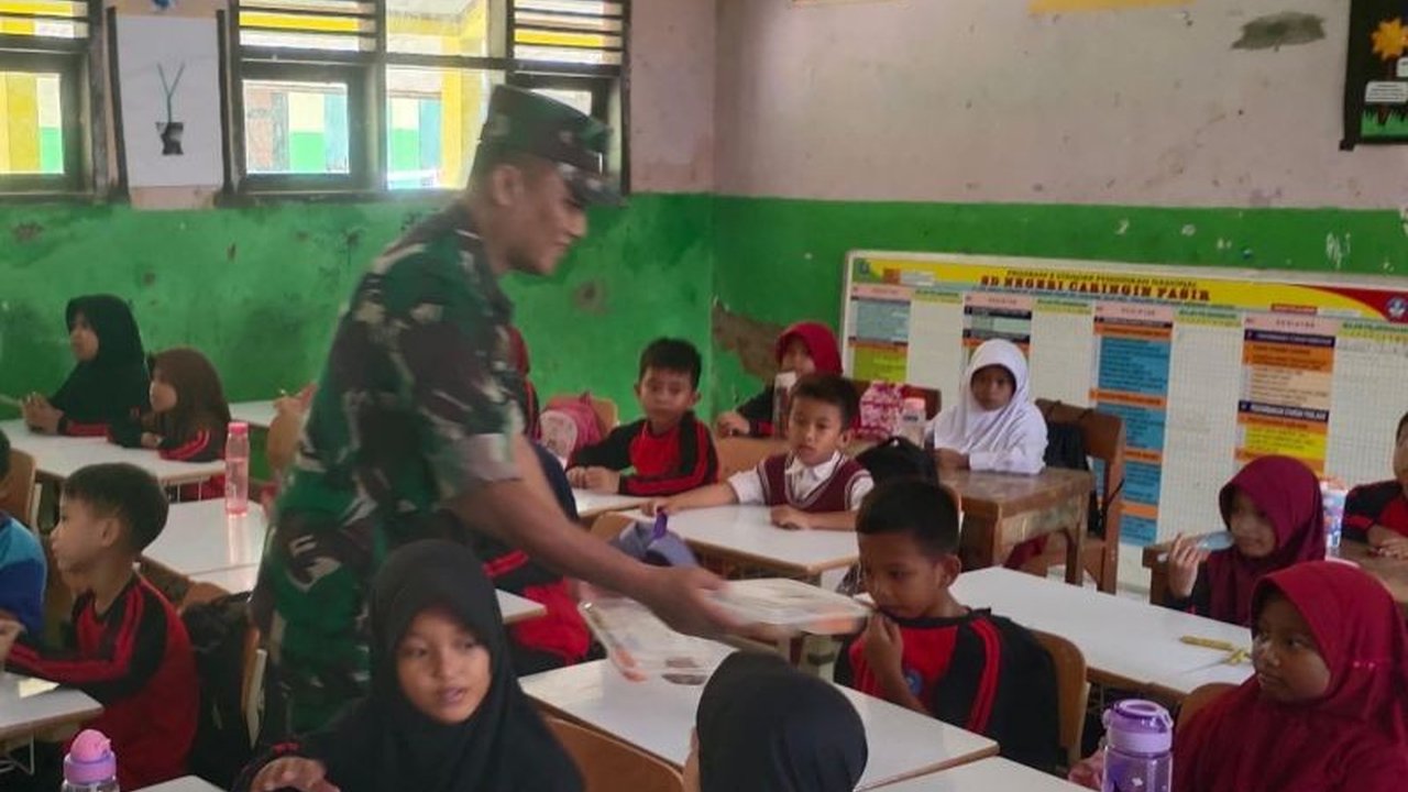 Kodim 0602/Serang menggelar uji coba Makan Bergizi Gratis (MBG) untuk 350 pelajar PAUD-SMP di Kecamatan Tunjung Teja, Kabupaten Serang, sebagai inisiatif dukungan terhadap program Presiden,  menunggu regulasi teknis dari pemerintah pusat.