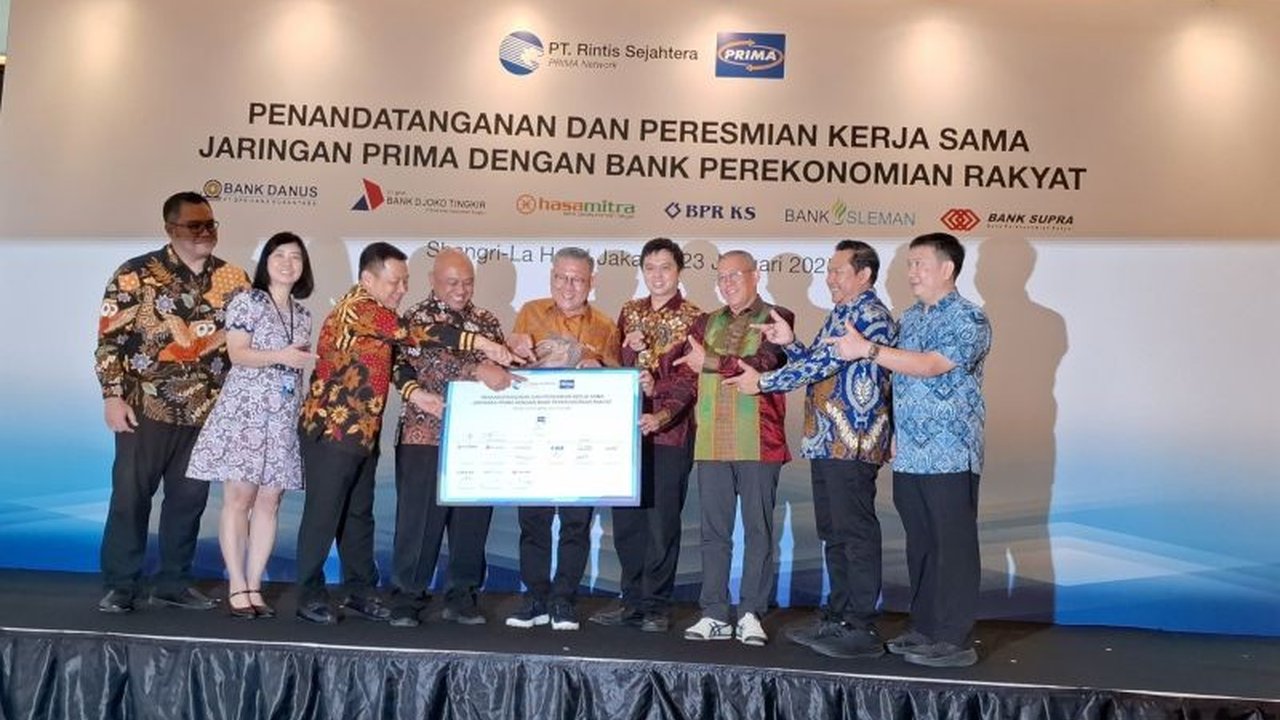 Jaringan PRIMA bermitra dengan enam BPR untuk meningkatkan inklusi keuangan nasional lewat layanan perbankan digital yang lebih cepat, aman, dan mudah diakses.