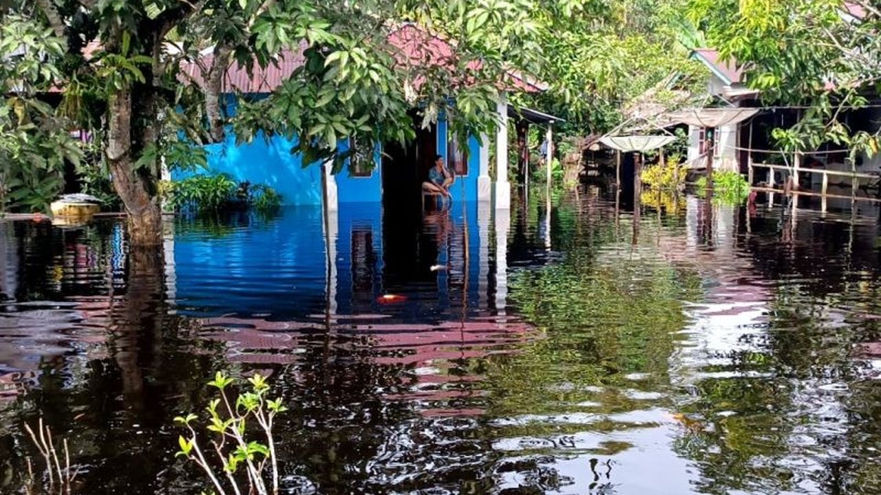 Banjir Rendam Ratusan Rumah di Bengkayang, Kalimantan Barat
