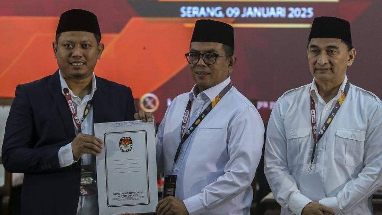 KPU Banten berharap pasangan Andra Soni-Dimyati Natakusumah dilantik sebagai Gubernur dan Wakil Gubernur Banten pada 6 Februari 2025, bersamaan dengan kepala daerah terpilih lainnya yang tak memiliki sengketa pilkada.