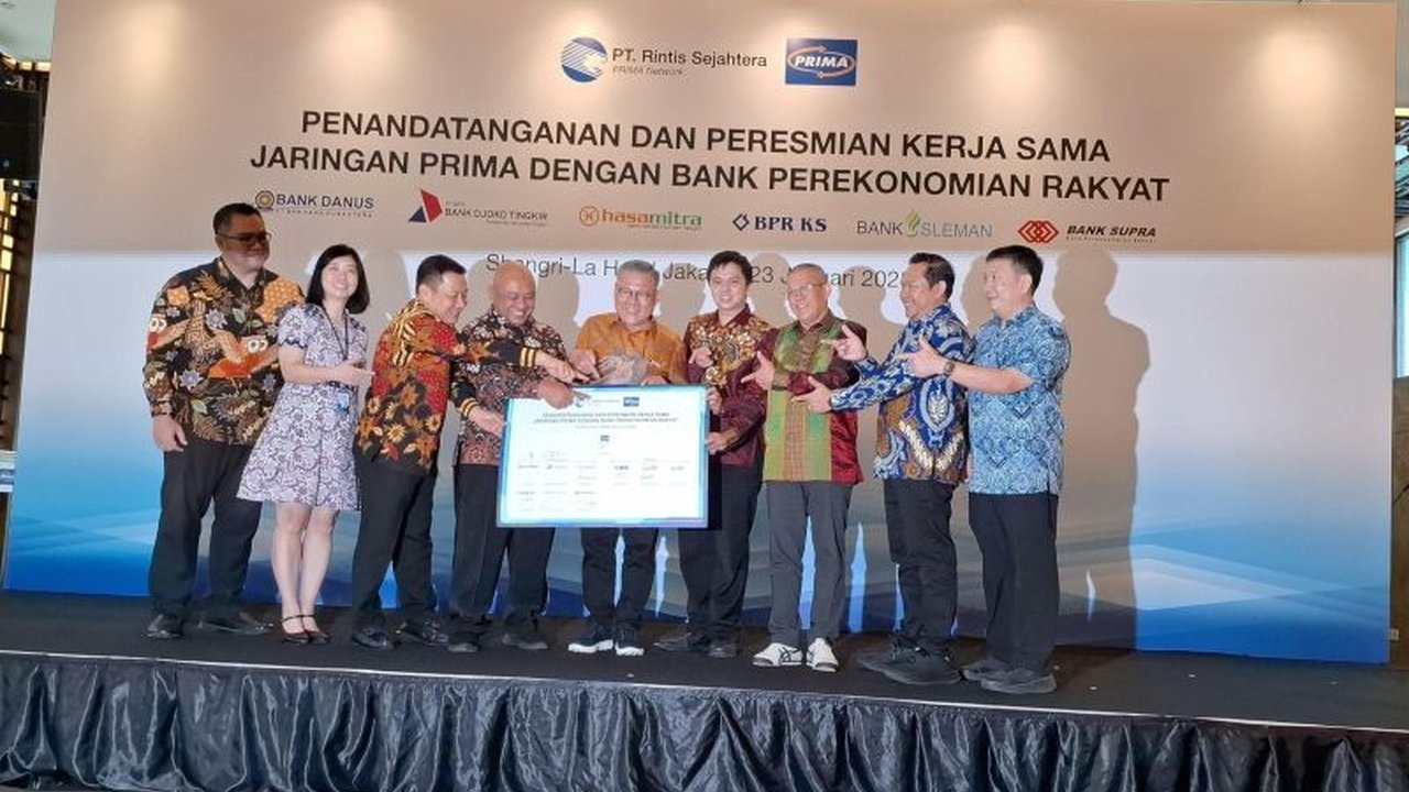 Jaringan PRIMA, pengelola PT Rintis Sejahtera, mengumumkan 10 Bank Perkreditan Rakyat (BPR) siap menjalin kerja sama pada 2025, guna memperkuat ekosistem keuangan digital dan mendukung kebijakan Bank Indonesia.