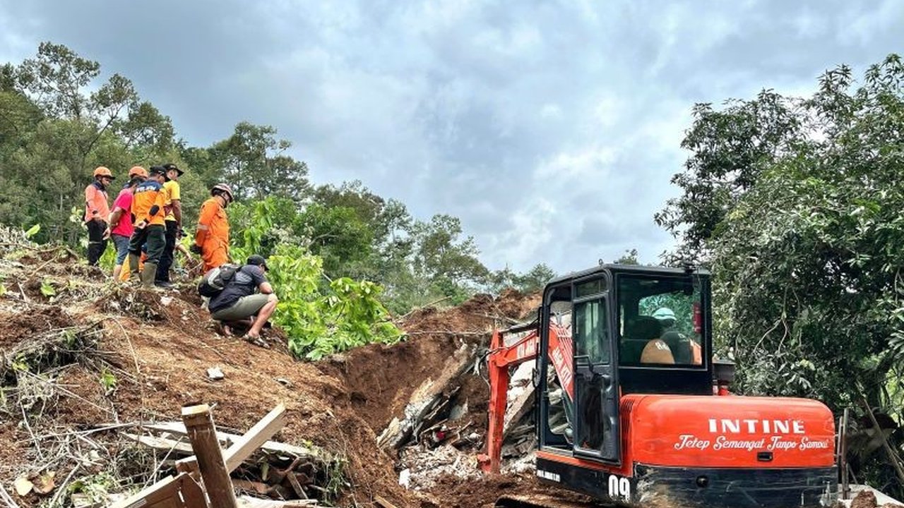 Longsor Jombang: Satu Tewas, Tiga Luka, BPBD Jatim Terjunkan Tim Evakuasi