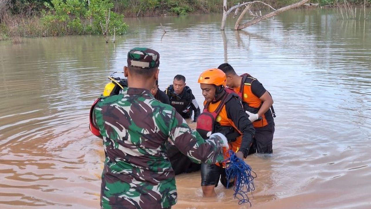 SAR Tanjungpinang Temukan Jasad Anak Tenggelam di Kolam Bekas Tambang