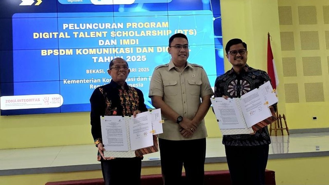 Kementerian Komunikasi dan Informatika (Kominfo) kembali meluncurkan program Digital Talent Scholarship (DTS) dengan target 100.000 lulusan dan survei Indeks Masyarakat Digital Indonesia (IMDI) 2025 untuk mempercepat pertumbuhan talenta digital di Indones
