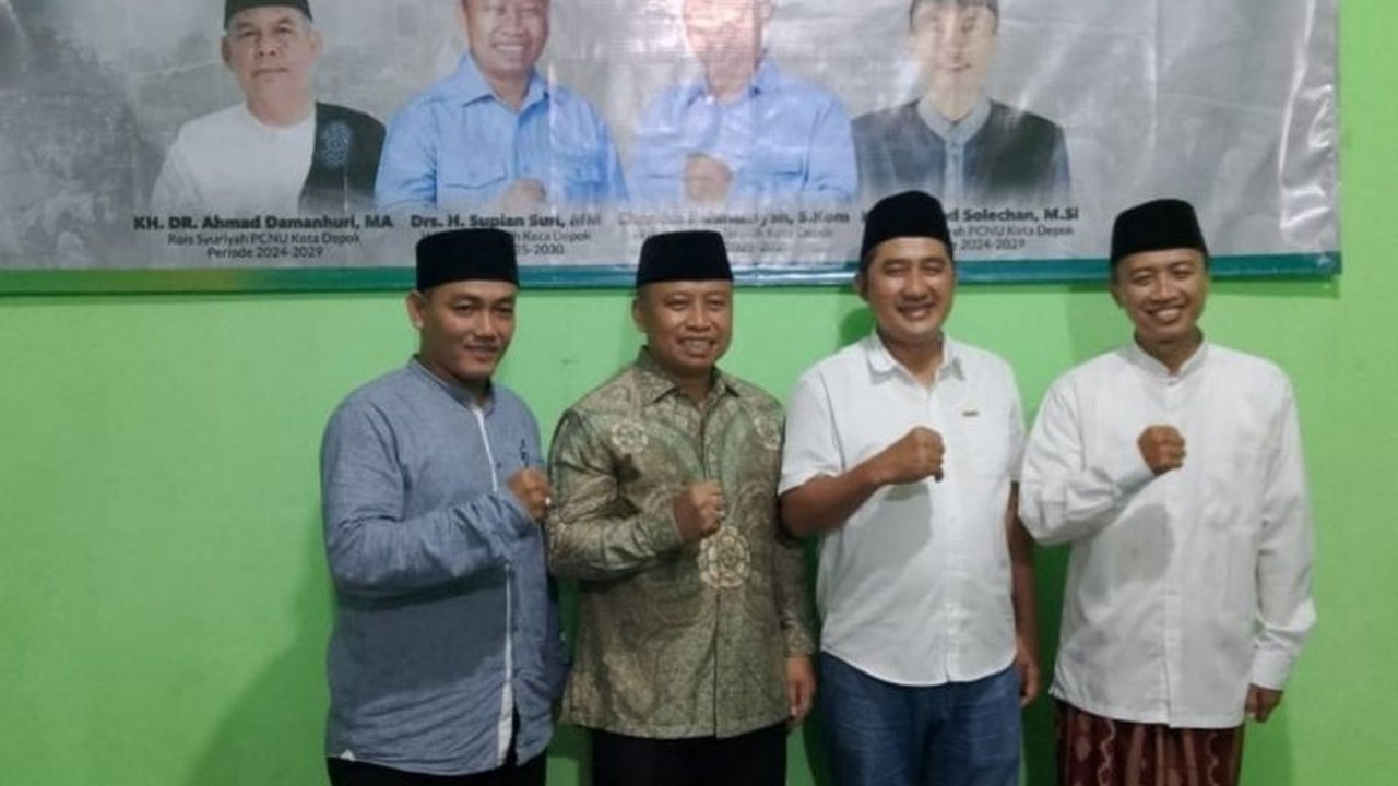 Pasangan Wali Kota dan Wakil Wali Kota Depok terpilih, Supian Suri-Chandra Rahmansyah, meminta dukungan PCNU Kota Depok untuk mewujudkan perubahan dan kemajuan di Depok.