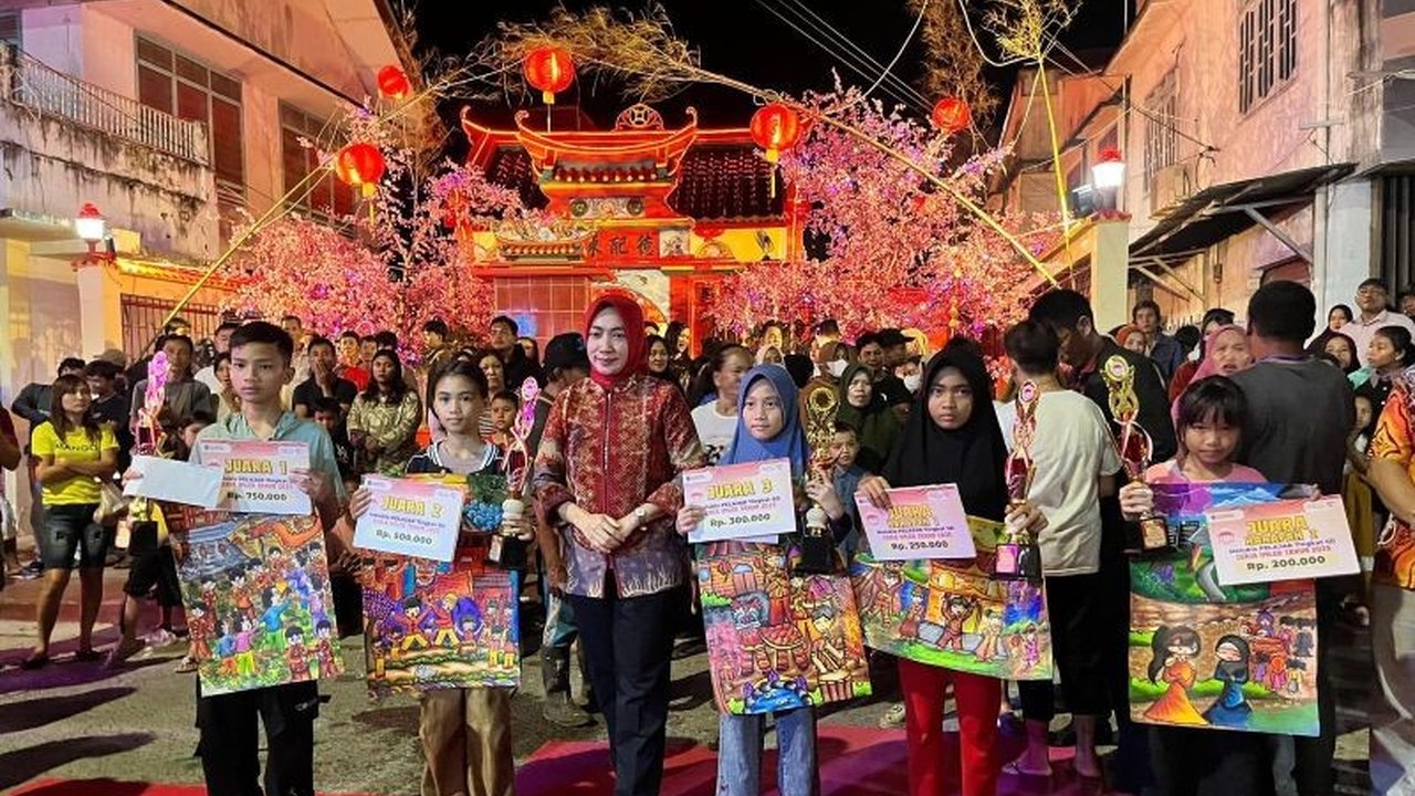 Festival Ceria Imlek 2576 di Sungailiat: Hiburan dan Budaya Tionghoa Bersatu