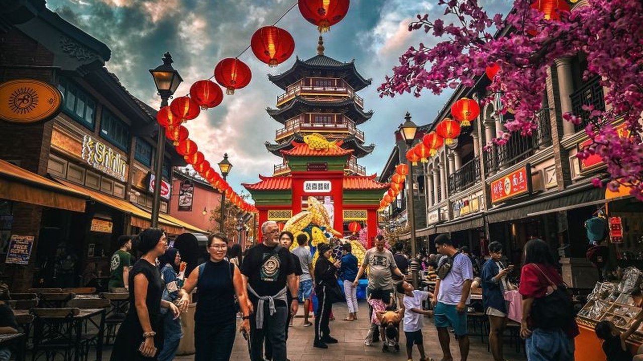 Libur panjang Imlek 2025 diramaikan dengan kunjungan wisatawan ke Pecinan Pantjoran, Jakarta Utara, yang menawarkan suasana perayaan Tahun Baru Imlek yang autentik dengan berbagai atraksi budaya dan kuliner.