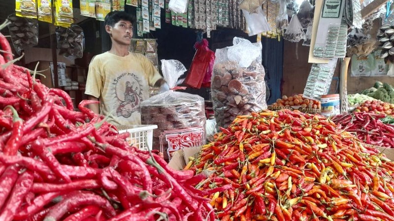 Faktor cuaca buruk menyebabkan penurunan produksi cabai dan harga cabai rawit merah di Kota Serang, Banten, melonjak hingga Rp120.000 per kilogram, mendorong pemerintah daerah berkoordinasi dengan Bapanas untuk stabilisasi harga.