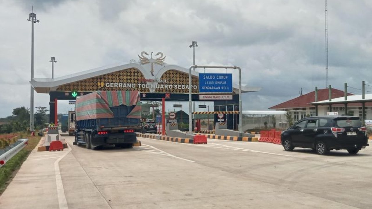 Trafik Tol Jambi Naik Selama Libur Isra Miraj dan Imlek 2025