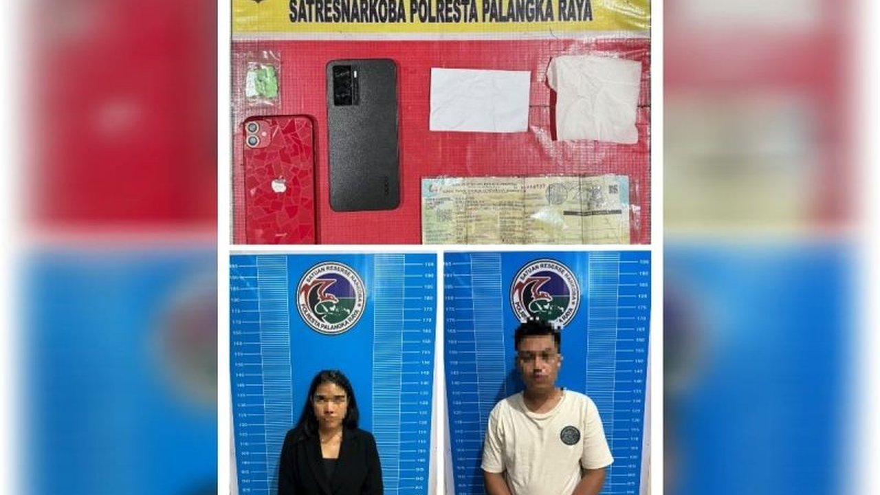 Pasangan suami istri di Palangka Raya ditangkap karena kepemilikan 10 butir pil ekstasi dan terancam hukuman 20 tahun penjara berdasarkan UU Narkotika.