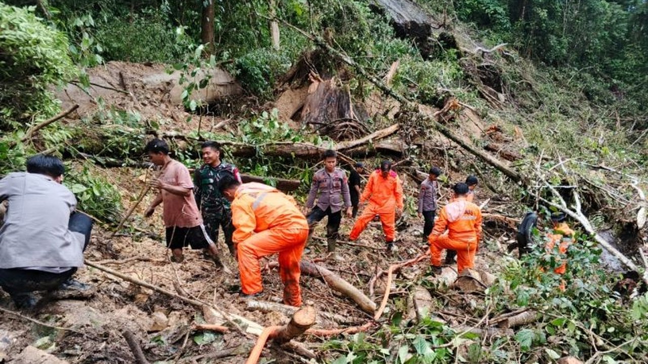 Tim SAR gabungan di Gunung Mas, Kalimantan Tengah, terus berupaya menemukan dua penambang yang tertimbun tanah longsor di Desa Tumbang Muhuroi sejak 22 Januari 2025, kendati hujan dan medan sulit menjadi tantangan.