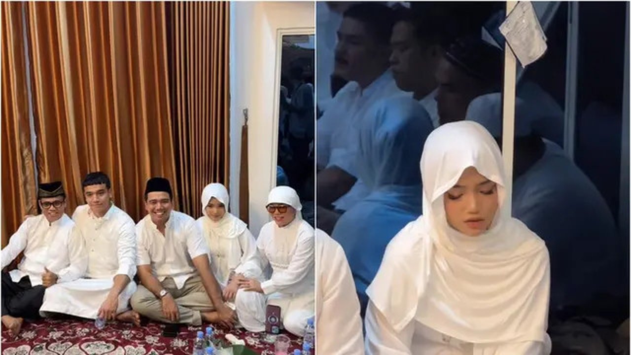 Potret Pengajian Sederhana Frans Faisal Jelang Menikah (Sumber: Instagram/fuji_an)