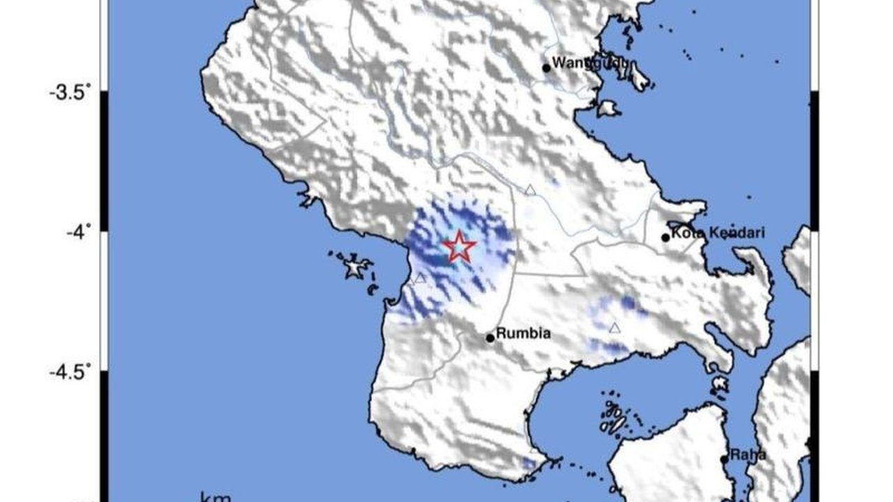 BMKG Kendari mencatat 47 gempa susulan mengguncang Kolaka Timur, Sulawesi Tenggara, antara 24-26 Januari 2025, setelah gempa utama magnitudo 4,9 pada 24 Januari, dengan tujuh gempa terasa hingga daerah sekitar.