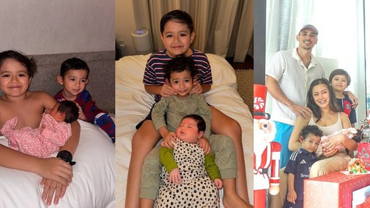 Sudah Punya 2 Adik, Ini 7 Momen Hangat El Barack Anak Jessica Iskandar Sebagai Kakak