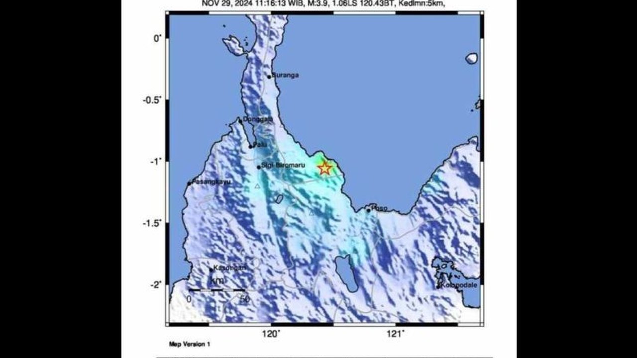 Gempa bumi berkekuatan 6,1 skala Richter yang berpusat di Sulawesi Tengah pada Selasa malam, 28 Januari 2024, dirasakan hingga Gorontalo Utara, menyebabkan kepanikan warga.