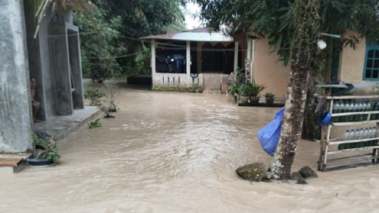 Banjir akibat jebolnya tanggul Sungai Sibarau di Serdang Bedagai, Sumut, telah merendam dua desa dan mengakibatkan 1.092 jiwa dari 273 KK terdampak, menurut data Pusdalops PB Sumut.