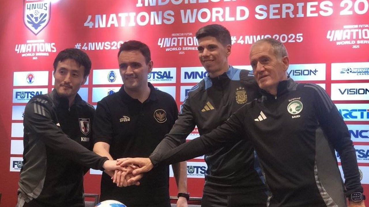 Timnas futsal Indonesia akan berlaga di 4 Nations World Series 2025 di Jakarta, menghadapi Jepang, Argentina, dan Arab Saudi dengan fokus peningkatan performa tim, bukan semata hasil akhir.