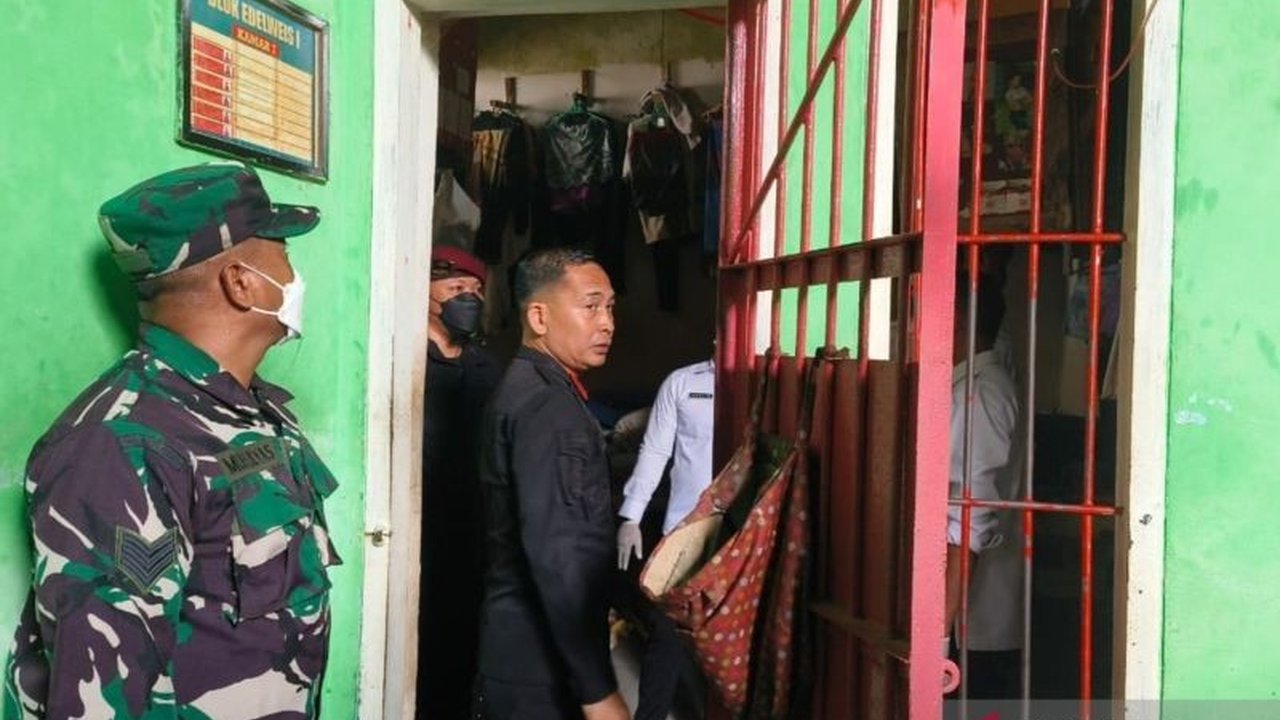 Rutan Kendari Gelar Razia Gabungan, Amankan Ratusan Narapidana