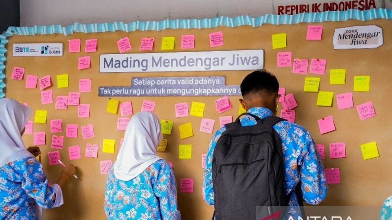 Yayasan BUMN meluncurkan program Zona Mendengar Jiwa di sekolah-sekolah Jakarta untuk meningkatkan kesehatan mental siswa dan guru, mengatasi masalah kesehatan mental emosional yang tinggi di kalangan pelajar.