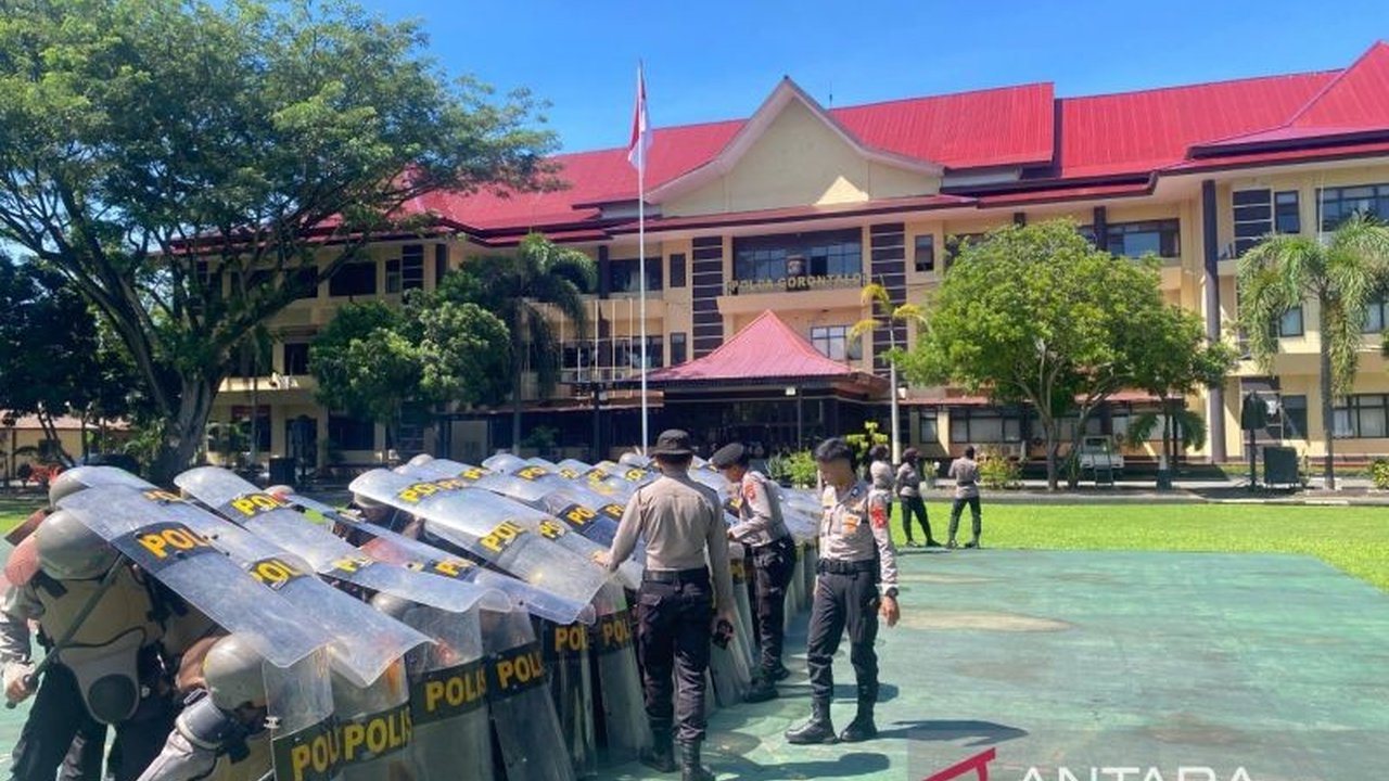 Polda Gorontalo Latih Personel Dalmas untuk Penanganan Massa yang Aman dan Efektif