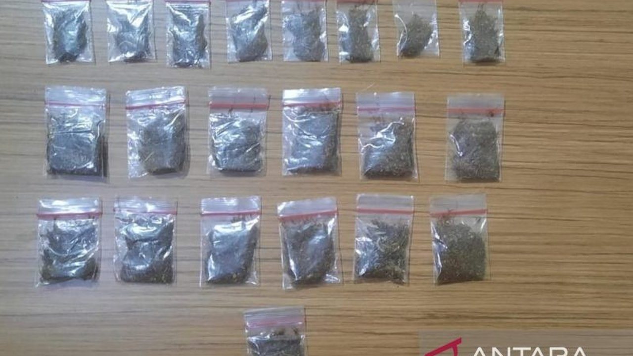 Tiga tersangka pengedar tembakau sintesis ditangkap di Cianjur, Jawa Barat, dengan barang bukti 24,73 gram tembakau sintesis yang disembunyikan di berbagai lokasi.