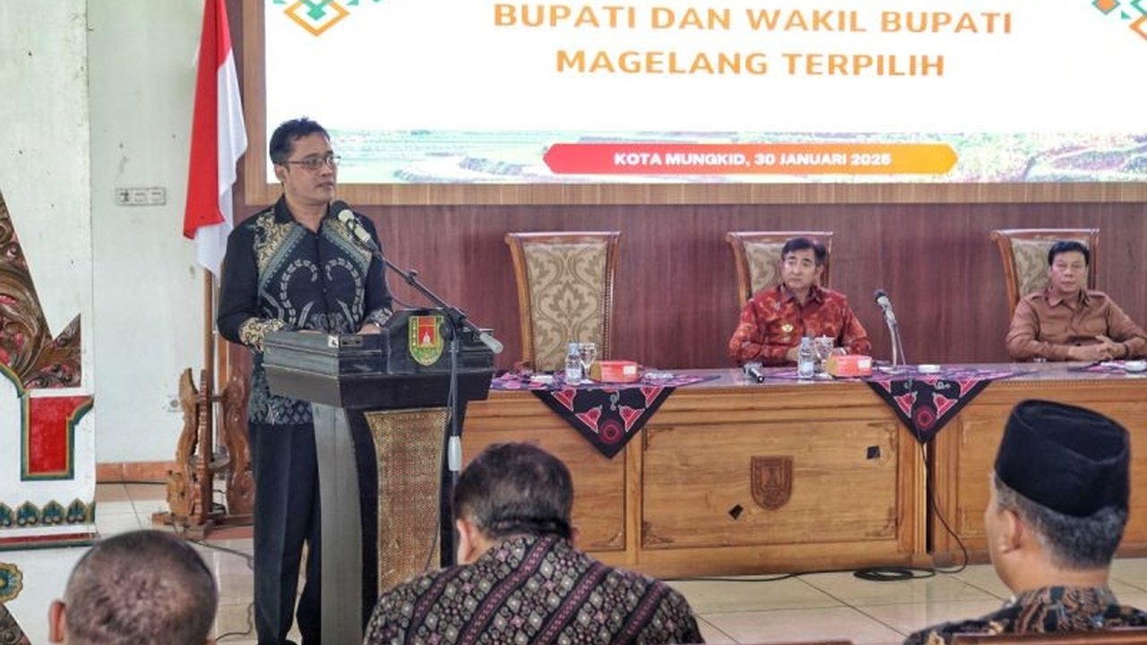 Bupati Magelang terpilih, Grengseng Pamuji, menekankan pentingnya data akurat dalam mewujudkan visi dan misi pembangunan Kabupaten Magelang periode 2025-2029, dan akan melakukan evaluasi data di seluruh OPD.