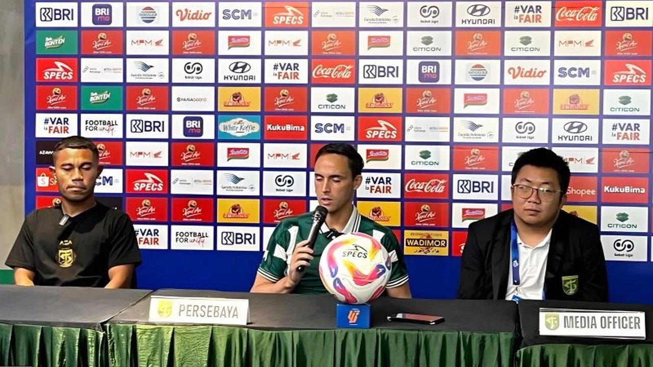 Persebaya Optimistis Raih Poin Penuh Lawan Persita, Akhiri Tren Negatif