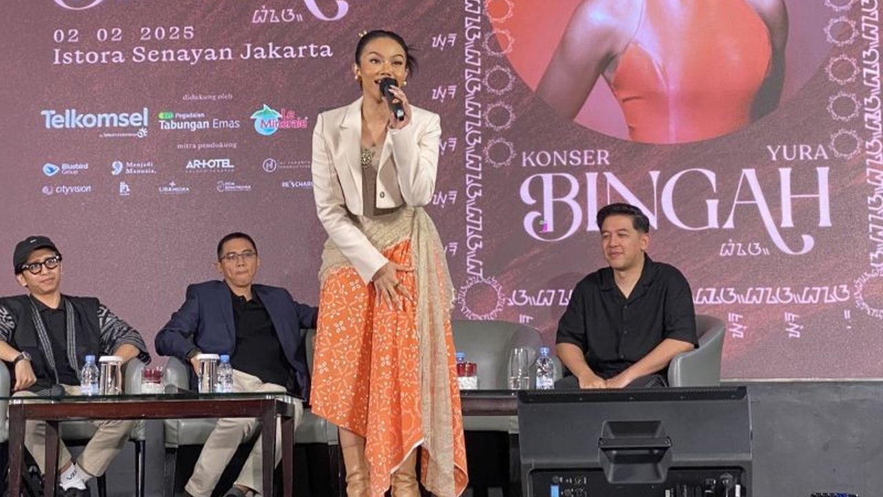 Penyanyi Yura Yunita akan menggelar konser tunggal bertajuk 