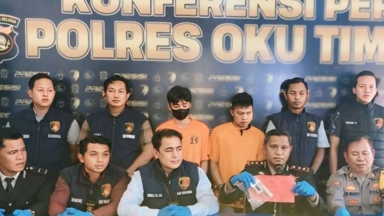 Polisi OKU Timur Tangkap Begal Sadis, Sita 8 Motor