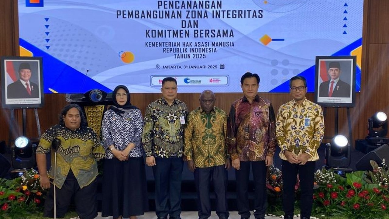 Kementerian HAM meluncurkan zona integritas sebagai komitmen anti-korupsi, menargetkan terciptanya budaya kerja bersih dan pelayanan publik yang prima, diawasi publik dan instansi terkait.