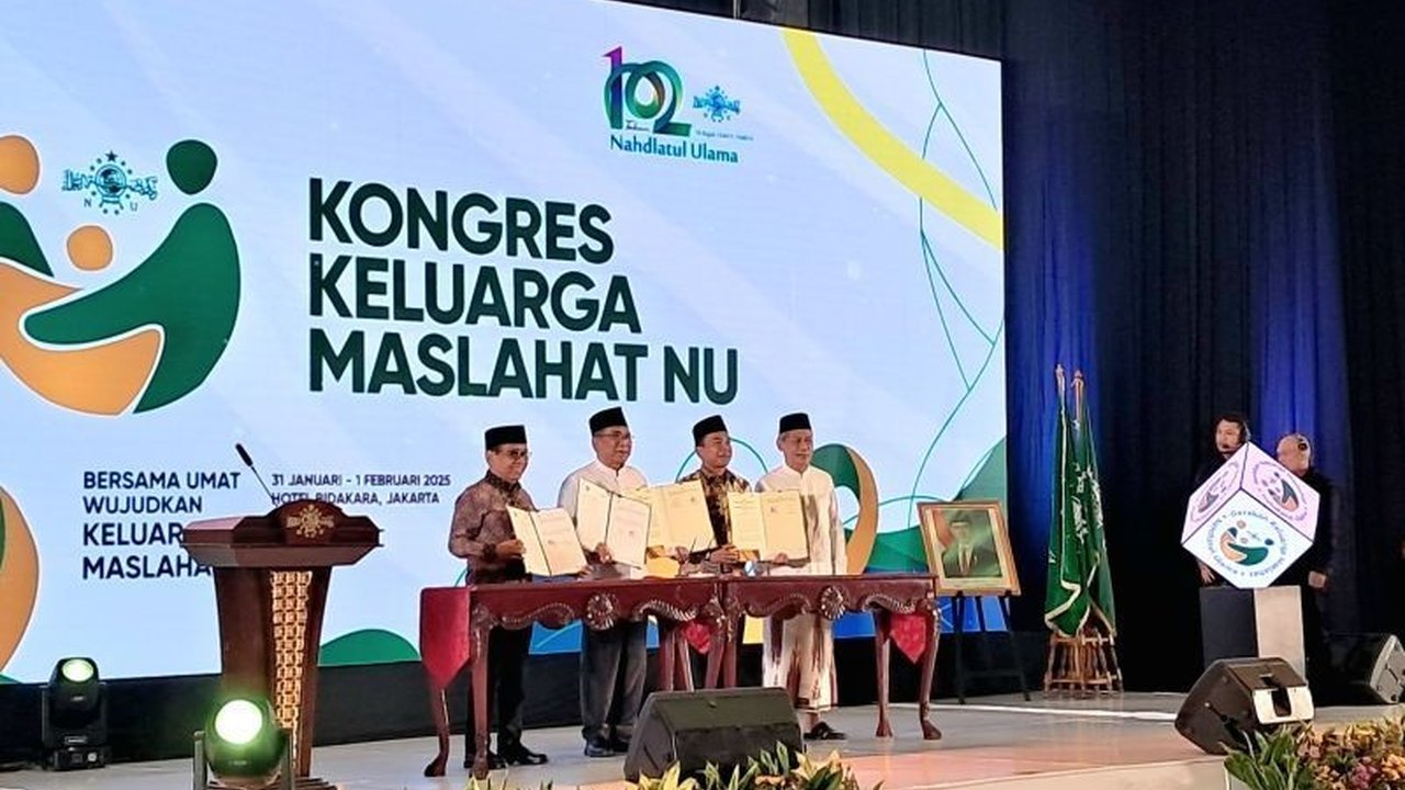 Kementerian Pemberdayaan Perempuan dan Perlindungan Anak (KemenPPPA) bersama PBNU luncurkan Gerakan Keluarga Maslahat Nahdlatul Ulama (GKMNU) untuk membangun keluarga berkualitas melalui aplikasi berbasis teknologi yang menyediakan berbagai fitur layanan.