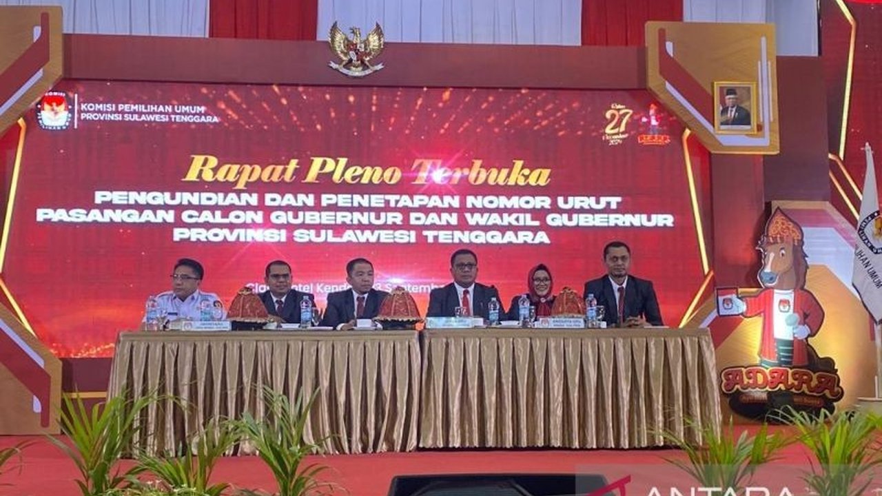 Mahkamah Konstitusi (MK) memproses 15 gugatan Pilkada dari 12 kabupaten/kota di Sulawesi Tenggara, sementara 6 daerah lainnya telah menetapkan kepala daerah terpilih dan akan dilantik Februari 2025.