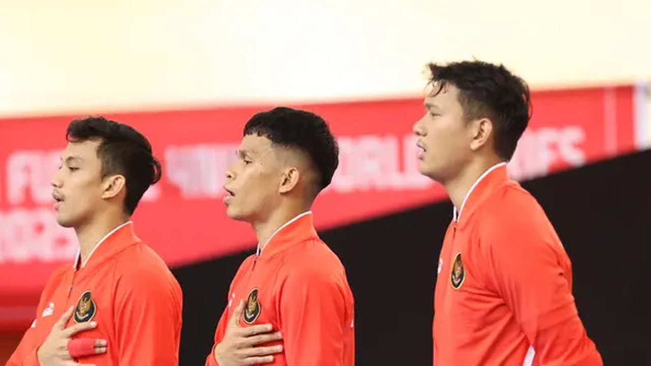 Timnas Futsal Indonesia Vs Jepang dalam ajang 4 Nations World Series, Kamis (30/1/2025) malam di Jakarta International Velodrome. (Bola.com/Abdul Aziz).