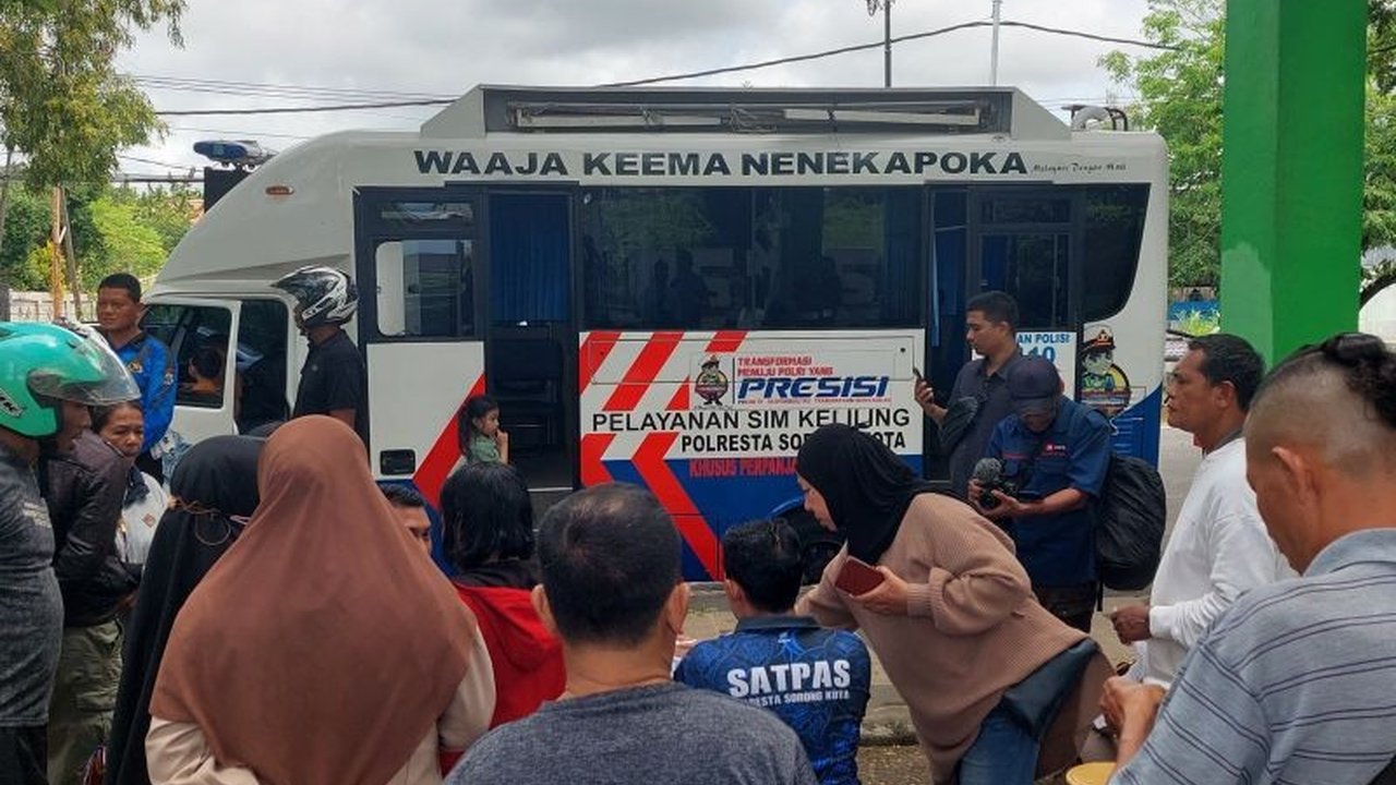 Polresta Sorong Luncurkan Layanan SIM Keliling: Perpanjang SIM Lebih Mudah