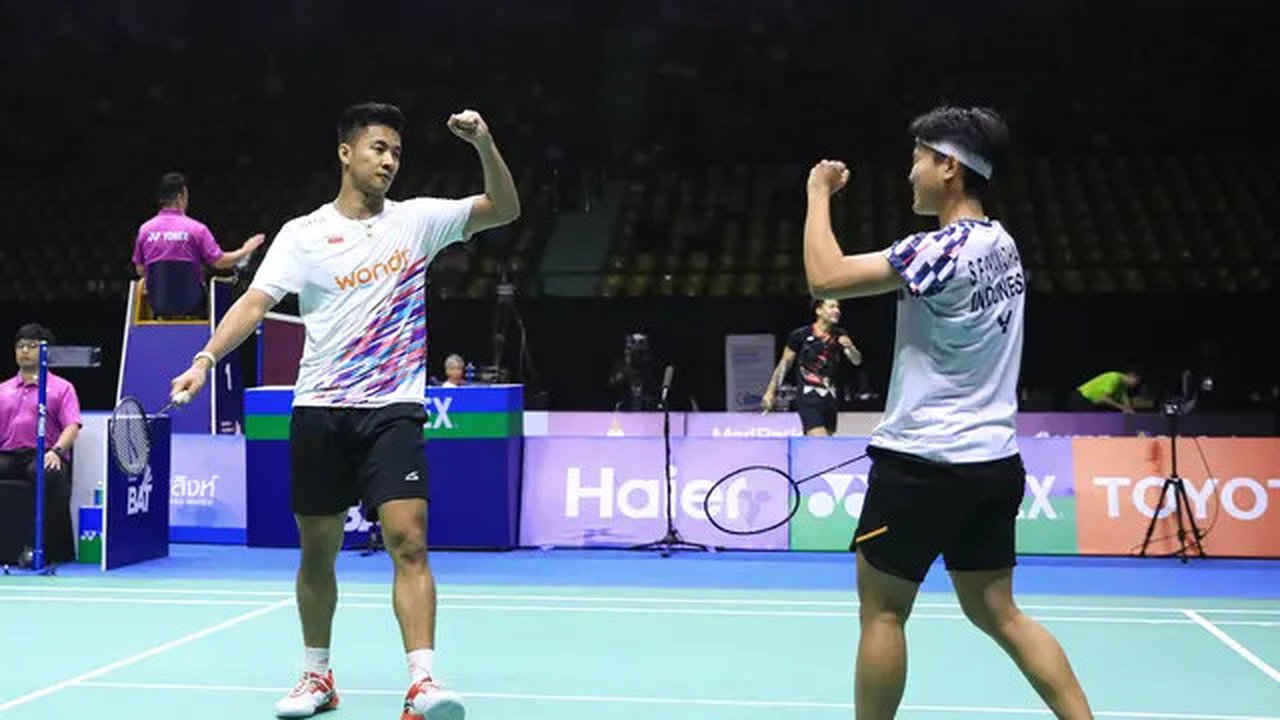 Ganda campuran Indonesia Dejan Ferdinansyah/Siti Fadia Silva Ramadhanti lolos ke final Thailand Masters 2025. Dejan/Fadia menang atas rekannya Jafar Hidayatullah/Felisha Alberta Natha