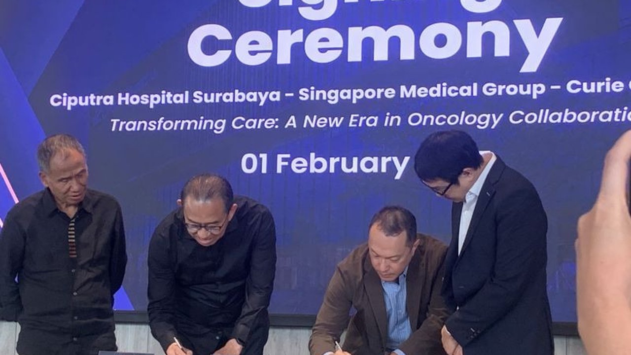 RS Ciputra Surabaya bermitra dengan SMG dan Curie Oncology untuk membangun Ciputra SMG Curie Cancer Center (CSCCC), pusat perawatan kanker komprehensif dengan standar Singapura, yang menandai tonggak penting layanan kesehatan di Indonesia.