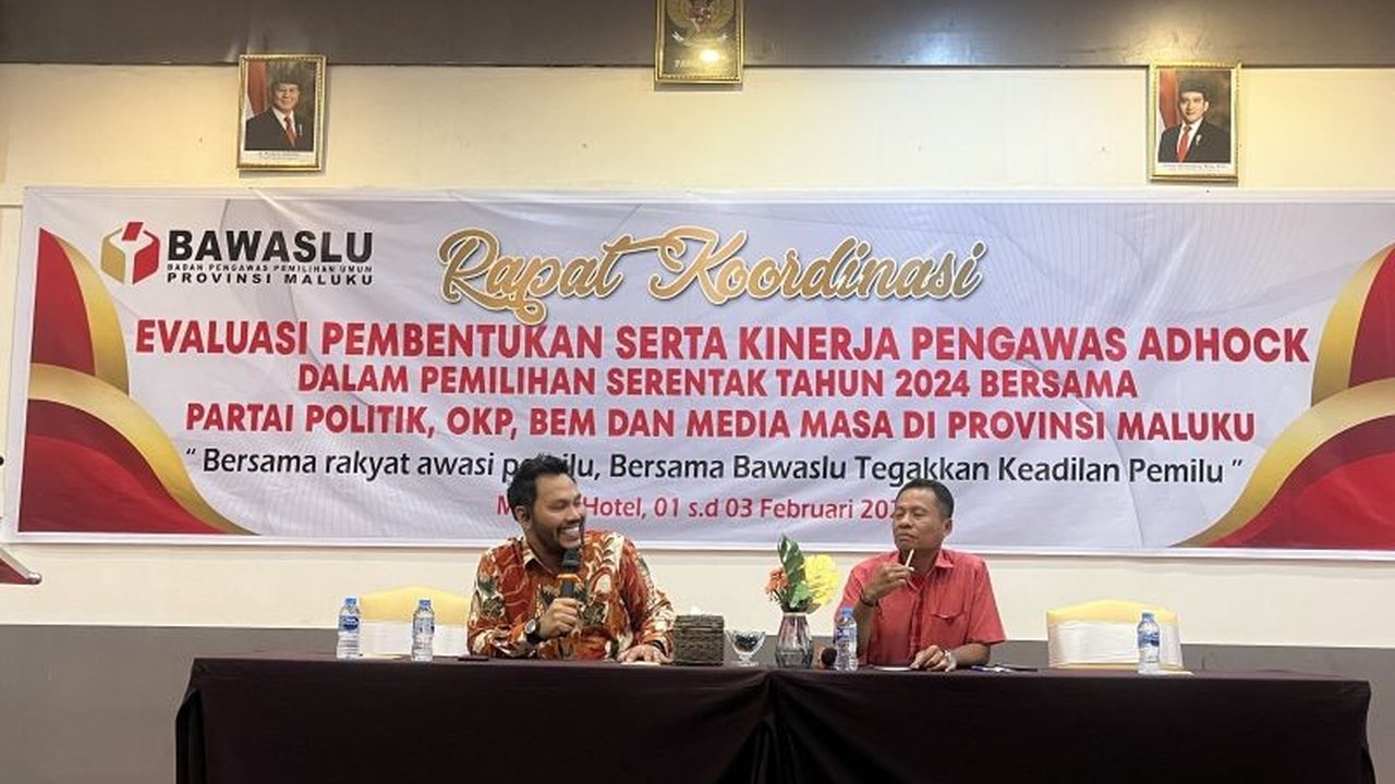 Bawaslu Maluku mengajak partai politik, OKP, dan media massa memberikan masukan terkait kinerja petugas ad hoc Pilkada 2024 untuk meningkatkan kualitas demokrasi di Maluku.