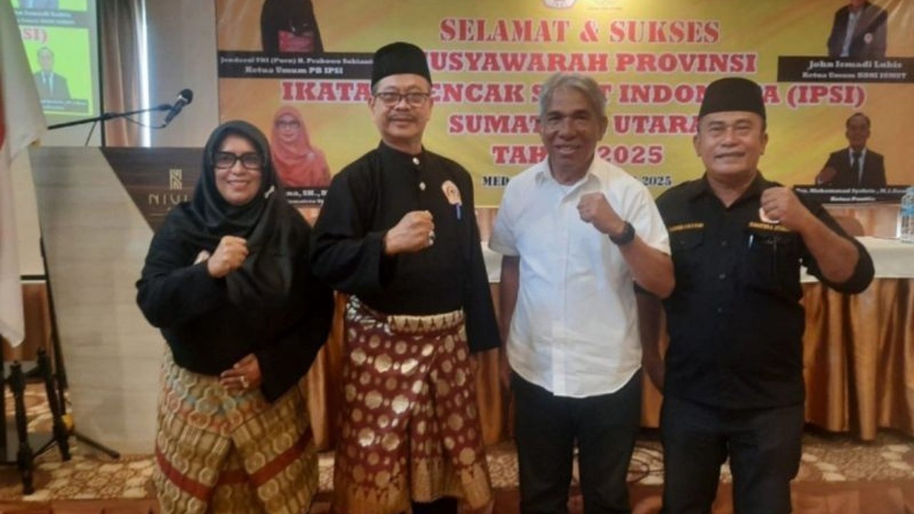 Dahliana terpilih secara aklamasi sebagai Ketua Pengprov IPSI Sumatera Utara periode 2025-2029 dalam Musprov IPSI Sumut, bertekad melanjutkan pembinaan dan peningkatan prestasi pencak silat Sumut.