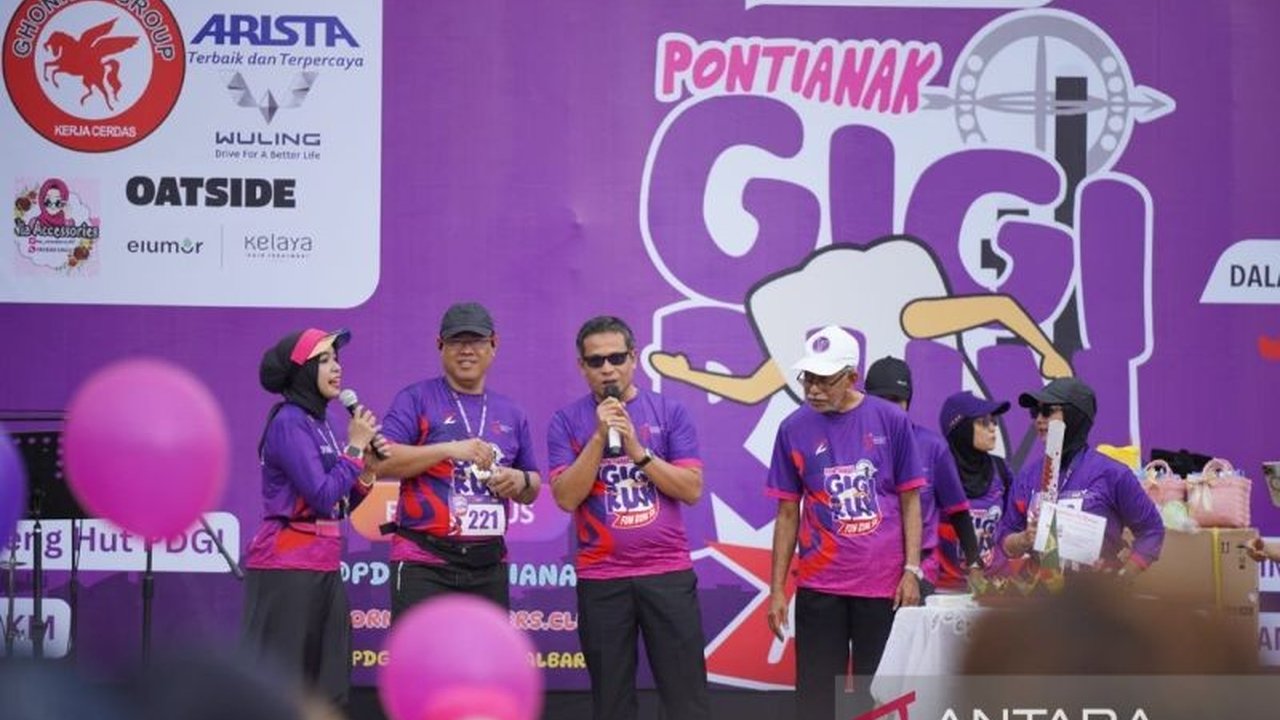 Pemerintah Kota Pontianak memberikan apresiasi kepada PDGI atas kontribusi mereka dalam meningkatkan kesadaran kesehatan gigi masyarakat melalui kegiatan pemeriksaan gratis dan kolaborasi program pemerintah.