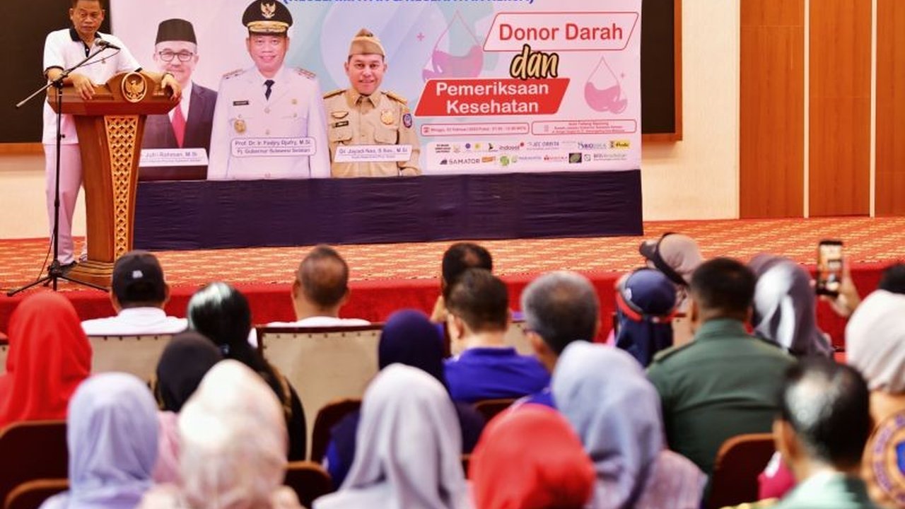 Pj. Gubernur Sulsel, Fadjry Djufry, memberikan apresiasi tinggi atas suksesnya peluncuran Bulan Keselamatan dan Kesehatan Kerja (K3) Nasional di Sulsel pada 2 Februari 2024, yang diselenggarakan tanpa menggunakan anggaran APBD, melainkan berkat dukungan p