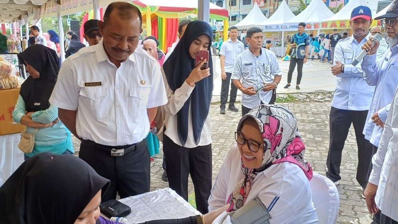 Kota Tanjungpinang luncurkan program pemeriksaan kesehatan gratis (PKG) untuk semua usia, mulai bayi hingga lansia, guna deteksi dini penyakit dan peningkatan layanan kesehatan.