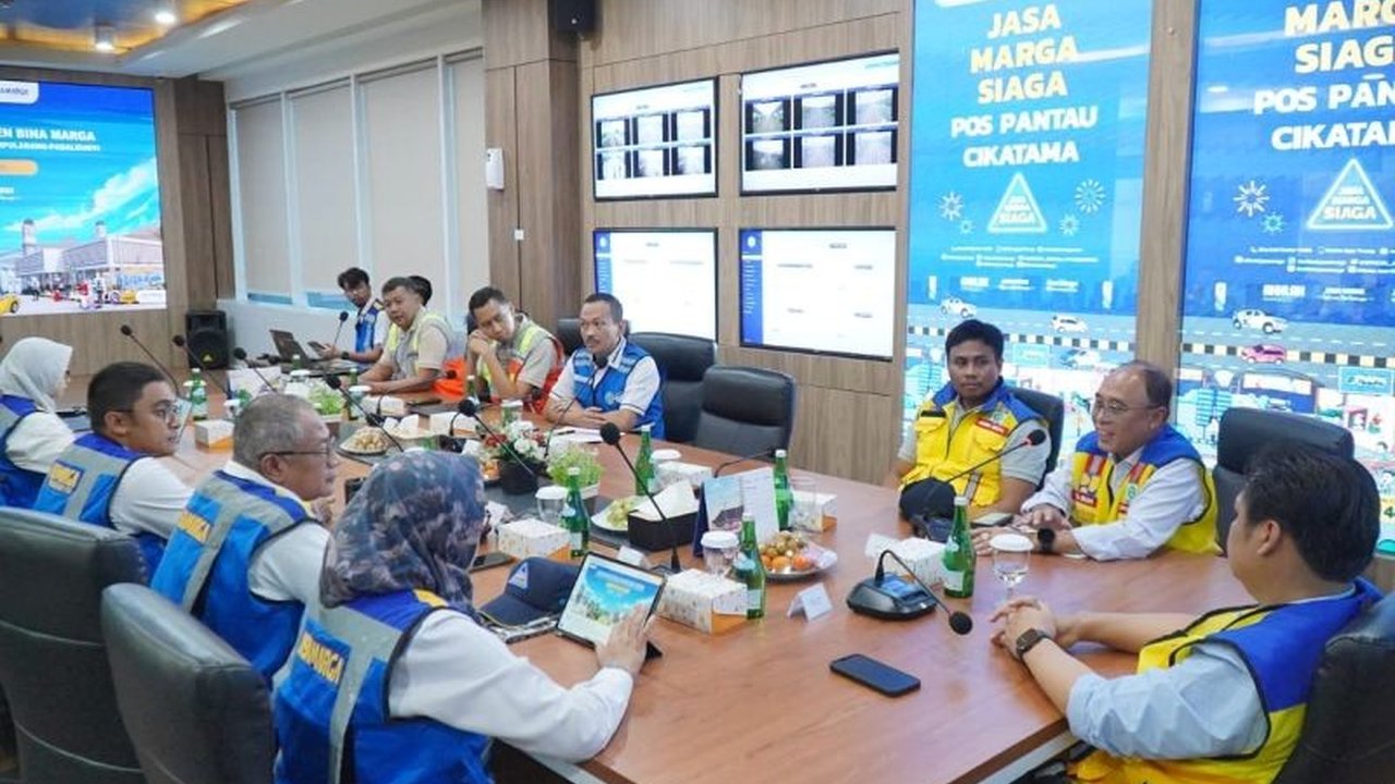 Jasa Marga Laporkan Kinerja Layanan Libur Panjang ke Dirjen Bina Marga