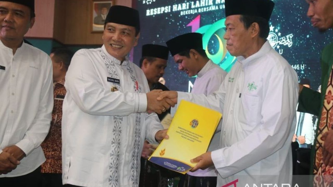 Penjabat Bupati Bogor, Bachril Bakri, memberikan apresiasi tinggi kepada NU atas kontribusinya dalam pembangunan Kabupaten Bogor, khususnya dalam peningkatan syiar Islam dan pembentukan SDM unggul.