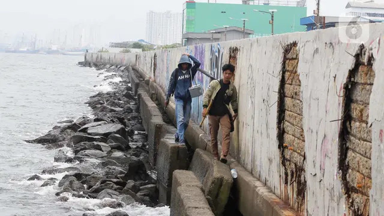 Tanggul laut raksasa di Jakarta
