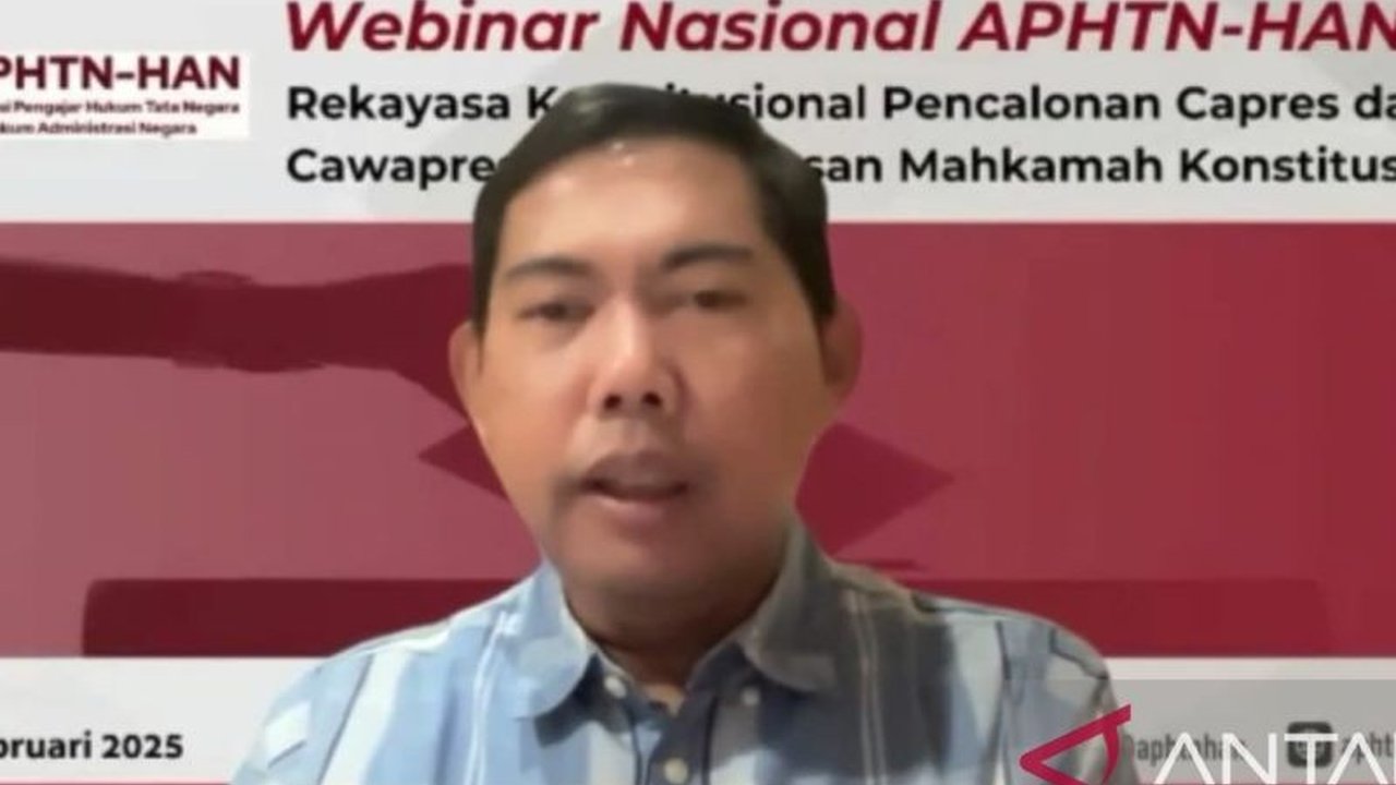 Asosiasi Pengajar Hukum Tata Negara dan Hukum Administrasi Negara (APHTN-HAN) merekomendasikan rekayasa konstitusional pasca putusan MK No. 62/PUU-XXII/2024 untuk mencegah jumlah pasangan Capres-Cawapres yang berlebihan dalam Pemilu.