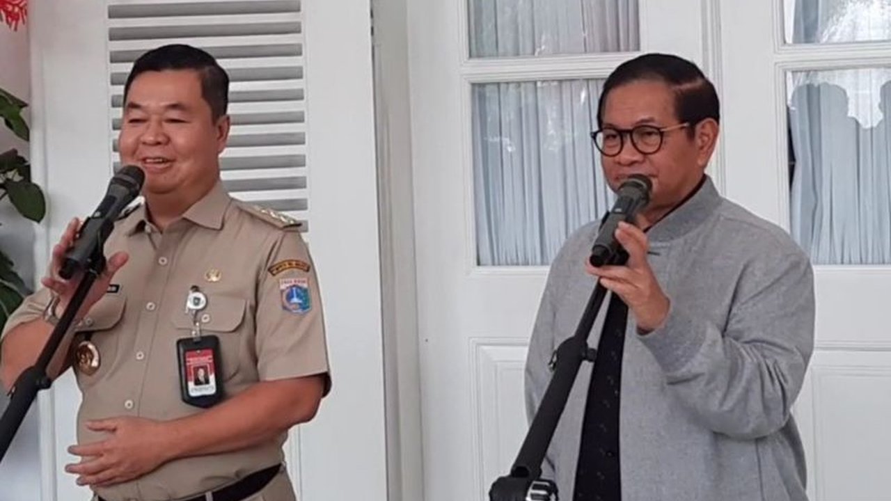 Gubernur terpilih DKI Jakarta, Pramono Anung, bertemu Pj. Gubernur DKI Jakarta, membahas persiapan ruang kerja dan berbagai isu penting Ibukota menjelang pelantikan pada Februari 2025.