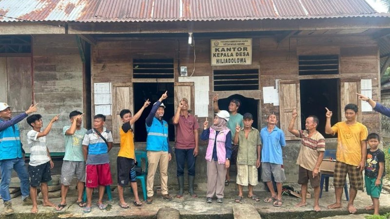 PT PLN UID Sumatera Utara berhasil memasok listrik 24 jam di Desa Hiliadolowa, Nias Selatan, wilayah 3T,  meningkatkan kualitas hidup dan membuka peluang ekonomi bagi masyarakat setempat.