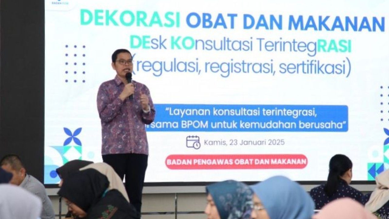 BPOM Dukung Inovasi Usaha Pangan dan Obat lewat DEKORASI