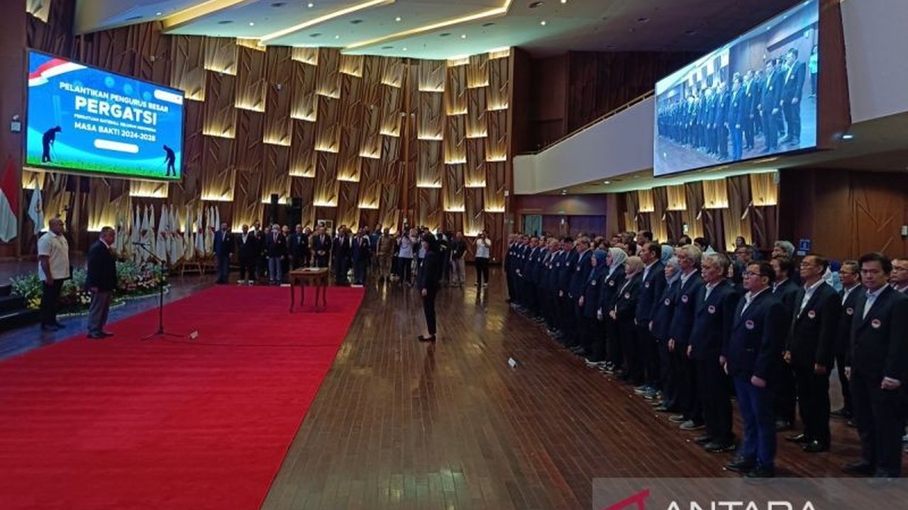 Ketua Umum KONI melantik pengurus baru Persatuan Gateball Seluruh Indonesia (Pergatsi) periode 2024-2028 di Jakarta, Selasa, dengan fokus regenerasi dan peningkatan prestasi olahraga gateball.