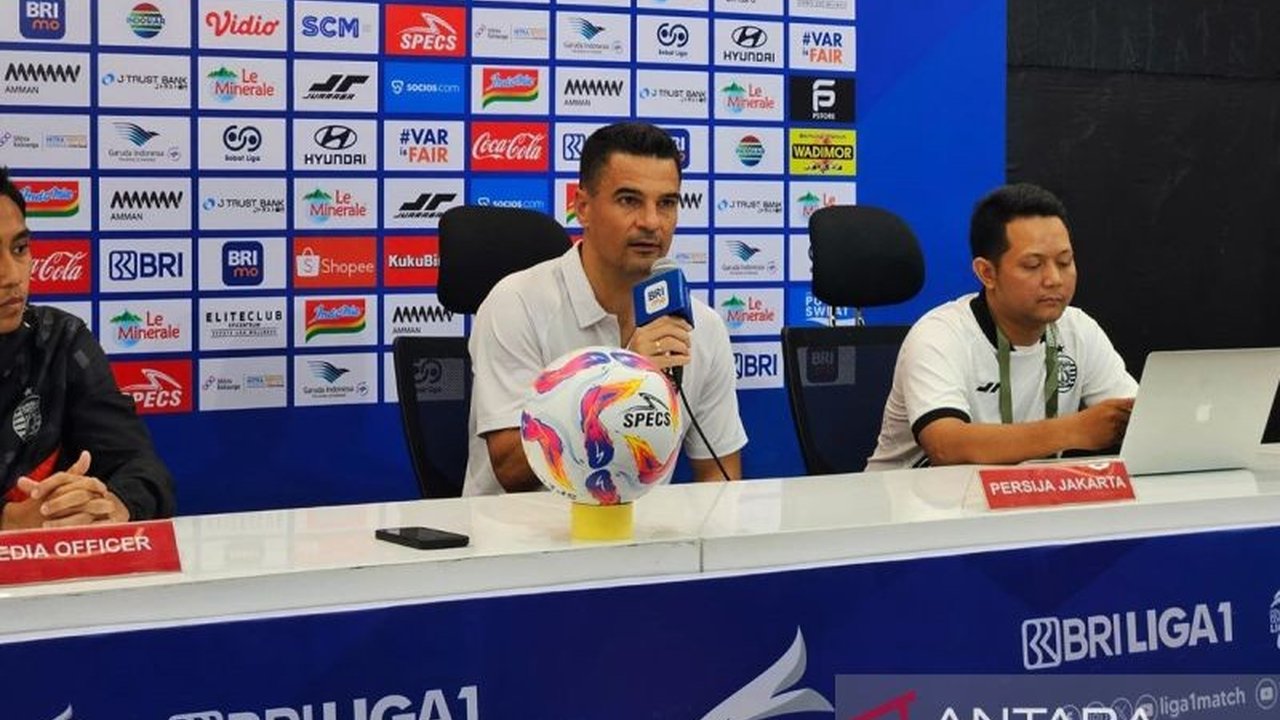 Persija Bidik Empat Besar Liga 1, Carlos Pena Tegaskan Fokus